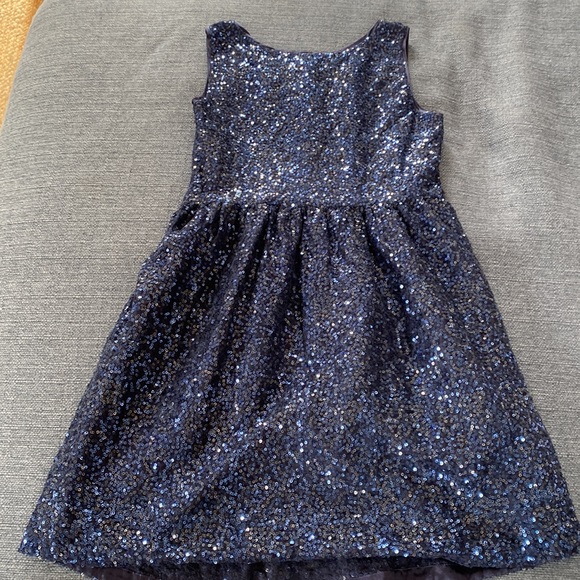 Blue sparkly dress - Picture 2 of 2